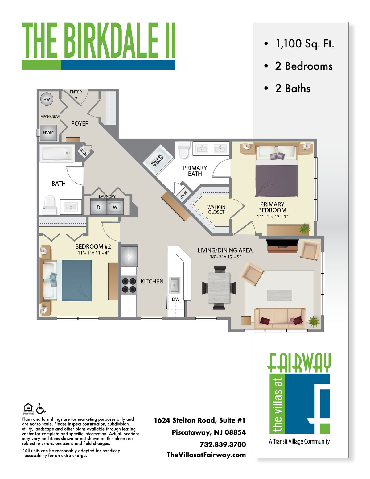 The Villas at Fairway Floor Plan The Birkdale II