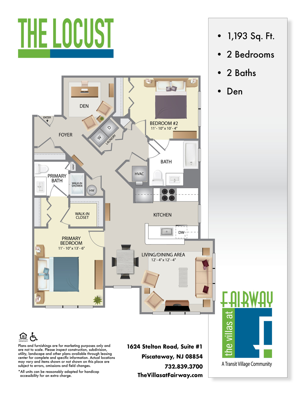 The Villas at Fairway Floor Plan The Locust