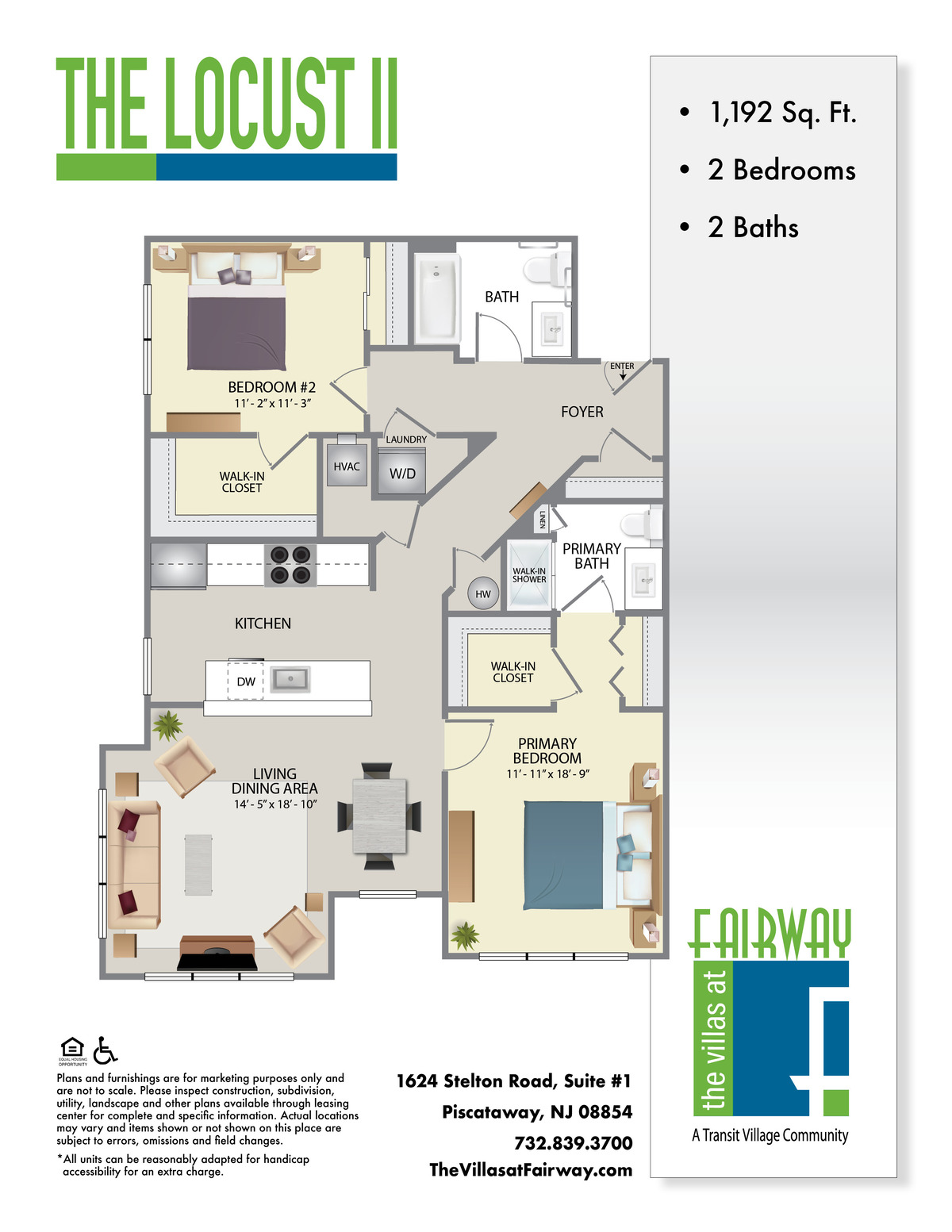 The Villas at Fairway Floor Plan The Locust II