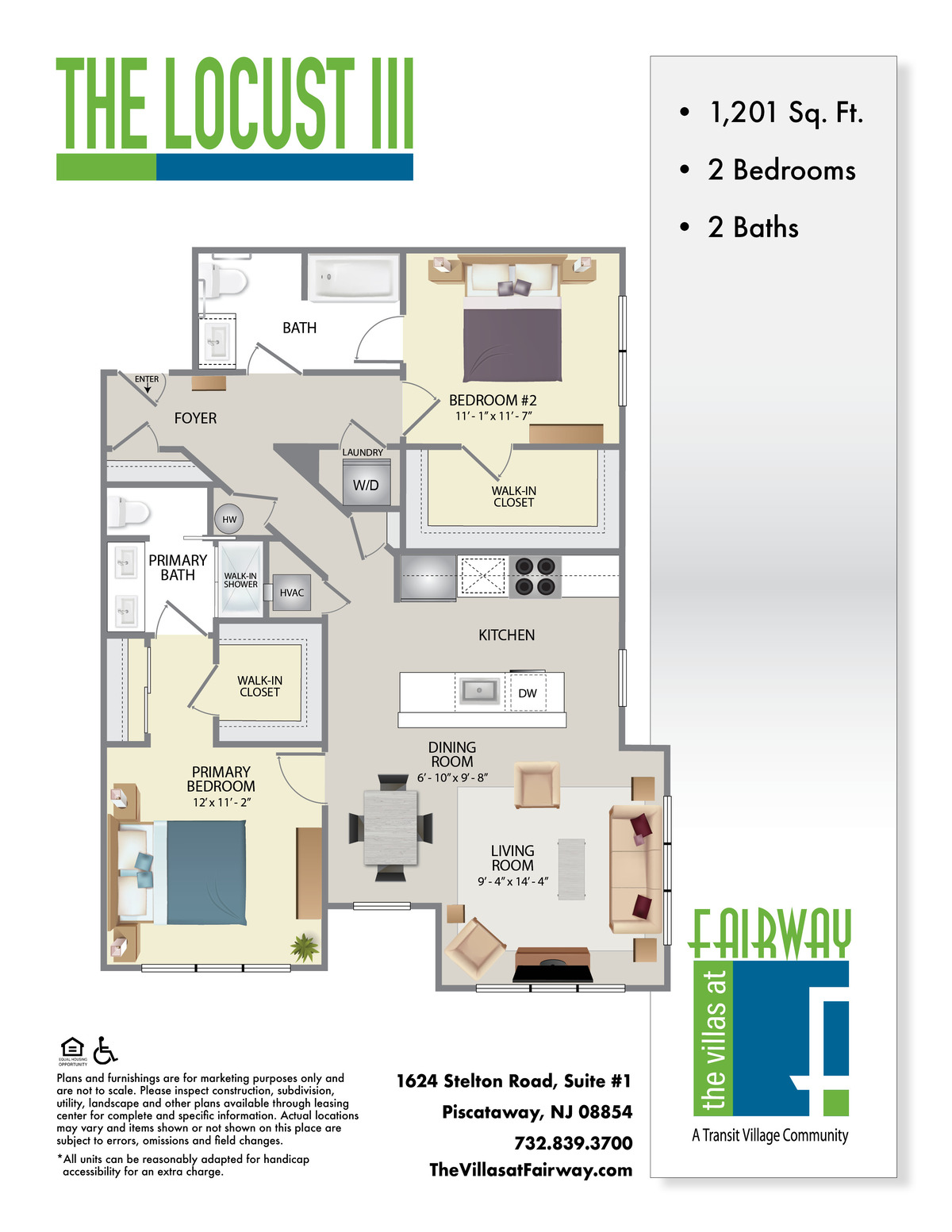 The Villas at Fairway Floor Plan The Locust III