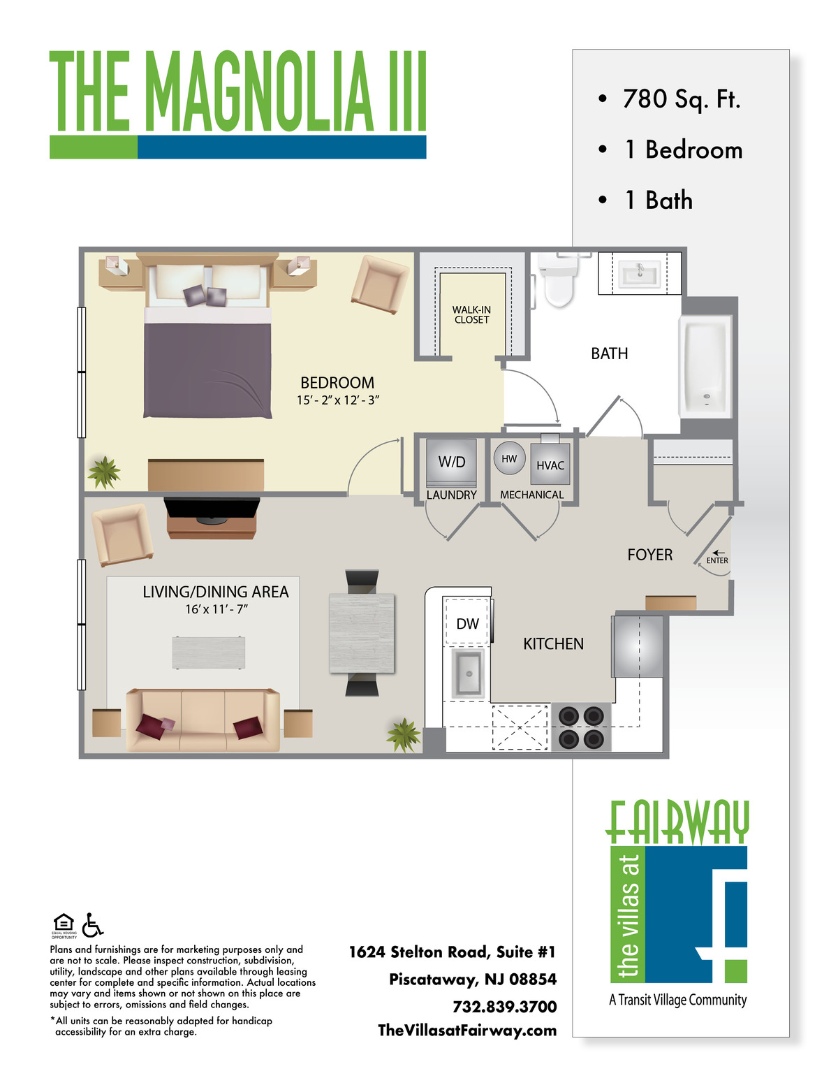 The Villas at Fairway Floor Plan The Magnolia III