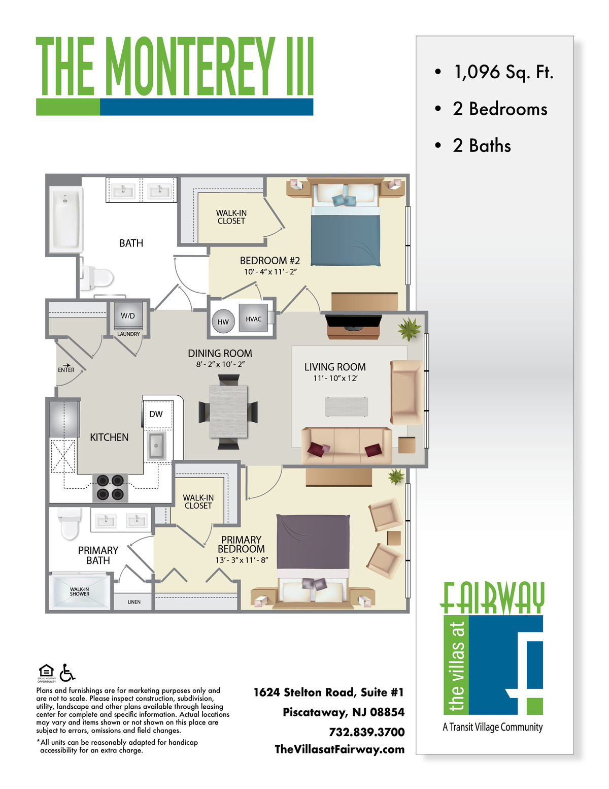 The Villas at Fairway Floor Plan The Monterey III