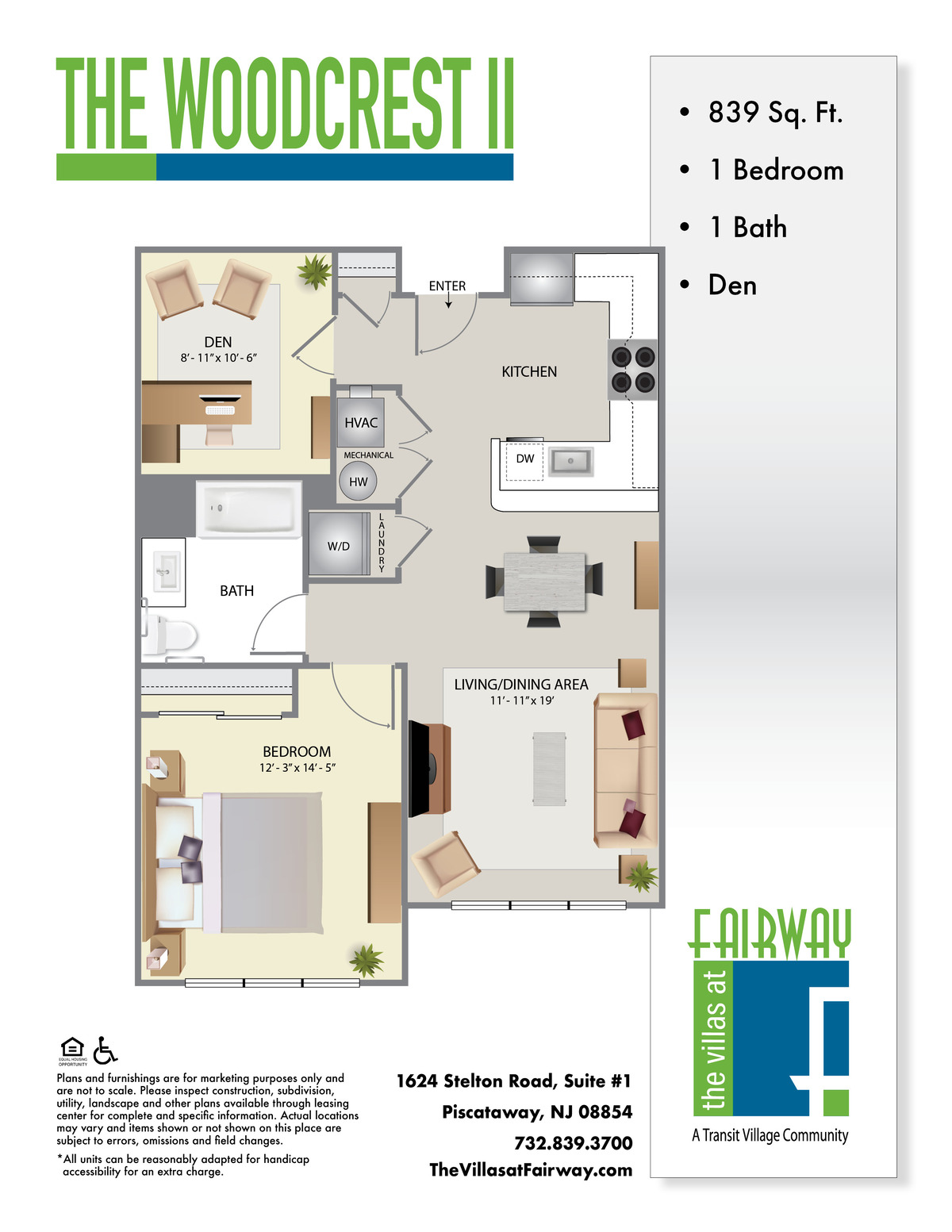 The Villas at Fairway Floor Plan The Woodcrest II