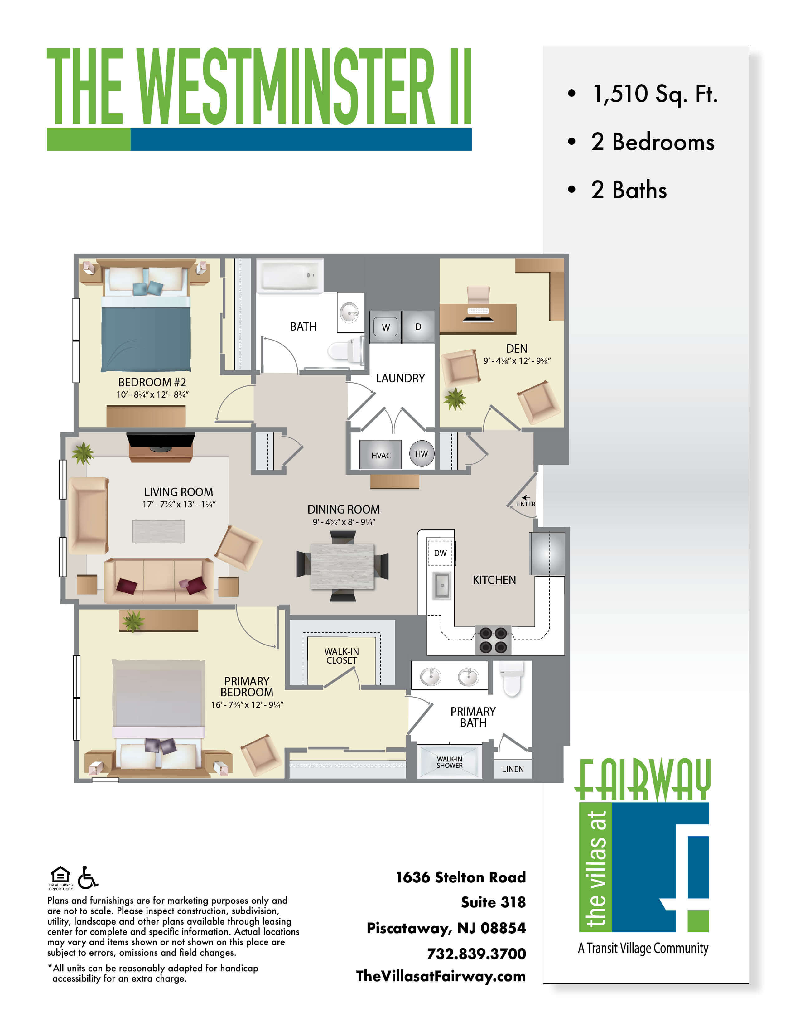 The Villas at Fairway Floor Plan Westminster II