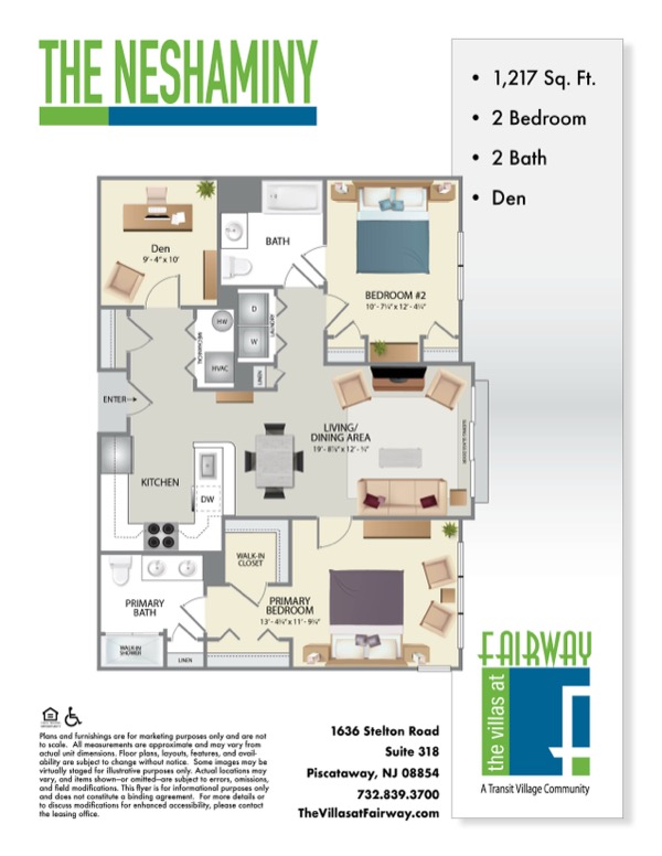 The Villas at Fairway Floor Plan The Neshaminy